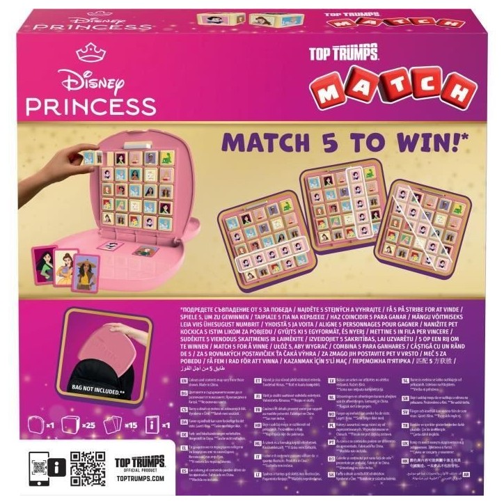 Match - Jeu de société - WINNING MOVES GAMES - Princesses Disney 2025