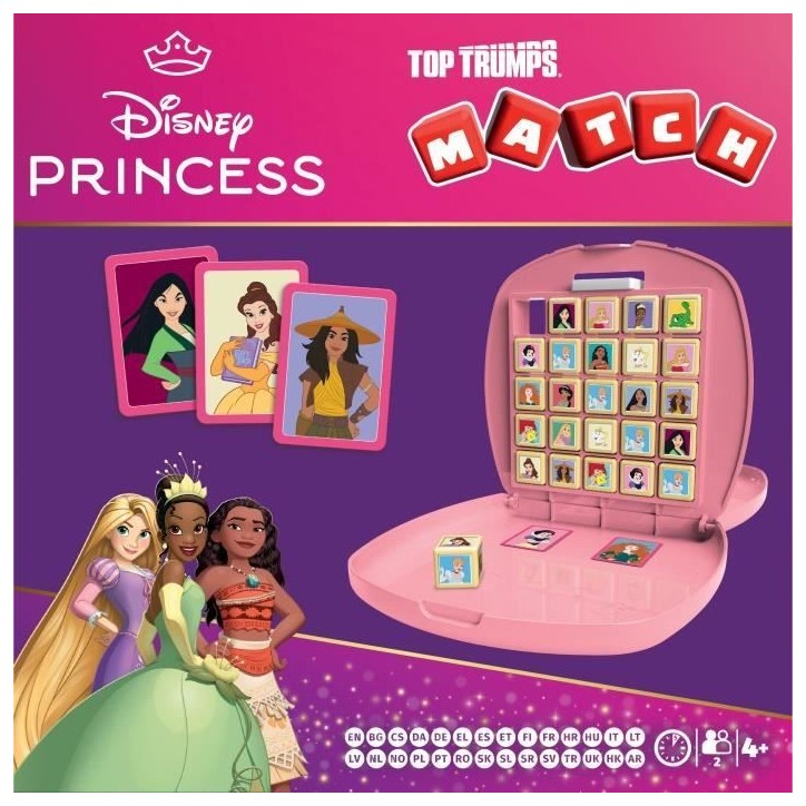 Match - Jeu de société - WINNING MOVES GAMES - Princesses Disney 2025