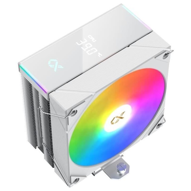 Ventirad CPU - XIGMATEK AK4 Digital Arctic - AMD AM5/AM4 - Ventilateur 1x 120 mm ARGB - Blanc Ventirad CPU - XIGMATEK AK4 Digital Arctic - AMD AM5/AM4 - Ventilateur 1x 120 mm ARGB - Blanc