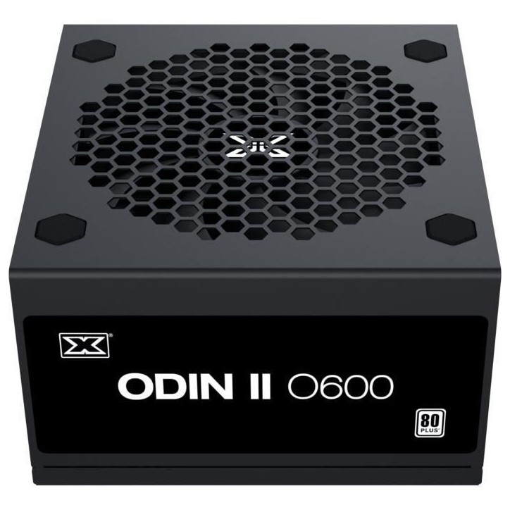 Alimentation PC - XIGMATEK - Odin II O600 - 600W - 80Plus - Non modulaire - Ventilateur 120mm - Noir