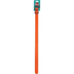 Collier pour chien - AIME - Fluo Hunt - Taille M 52-57 cm - PVC Orange