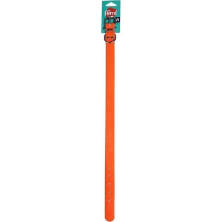 Collier pour chien - AIME - Fluo Hunt - Taille M 52-57 cm - PVC Orange