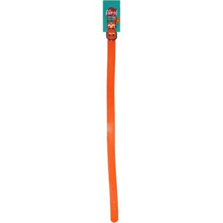 Collier pour chien - AIME - Fluo Hunt - Taille L 63-67 cm - PVC Orange
