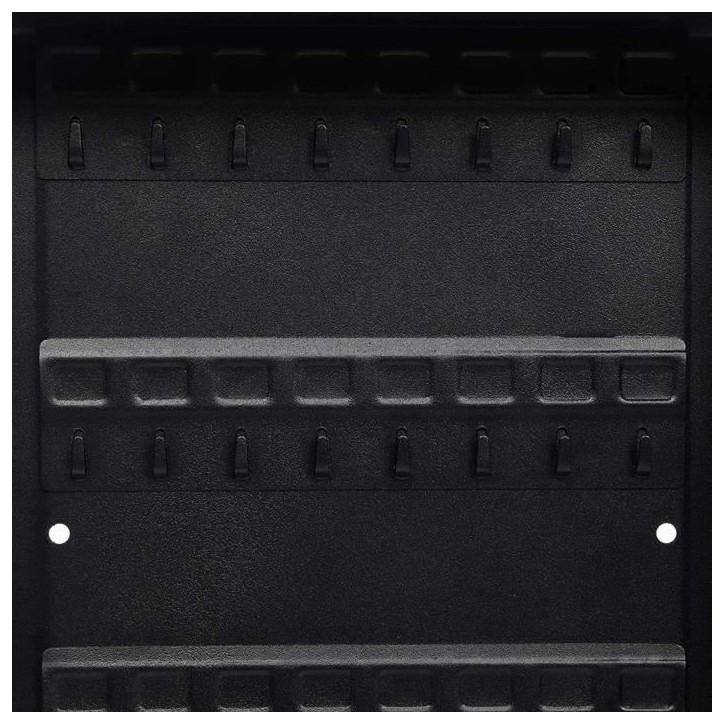 Armoire a clés - YALE - YKB/540/CB2 - 46 crochets - Serrure a combinaison - Acier, Fixation murale, 30 x 24 x 8 cm Armoire a clés - YALE - YKB/540/CB2 - 46 crochets - Serrure a combinaison - Acier, Fixation murale, 30 x 24 x 8 cm