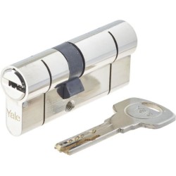 YALE Cylindre haute sécurité Série 2100 débrayable 30x40 mm nickel