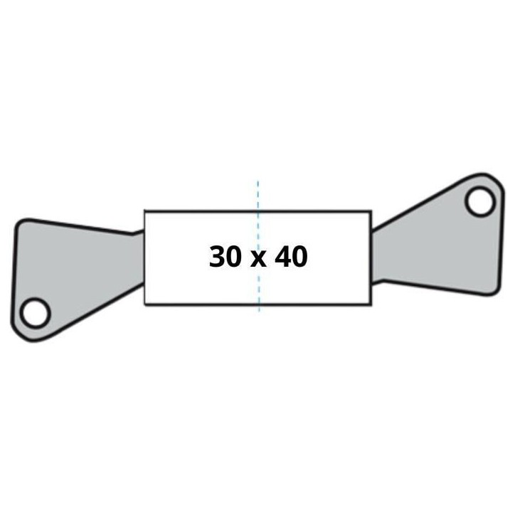 Cylindre de Serrure - YALE - YC1000+ - Débrayable - 30x40 mm - 6 Goupilles - 4 Clés réversibles - Nickelé Cylindre de Serrure - YALE - YC1000+ - Débrayable - 30x40 mm - 6 Goupilles - 4 Clés réversibles - Nickelé