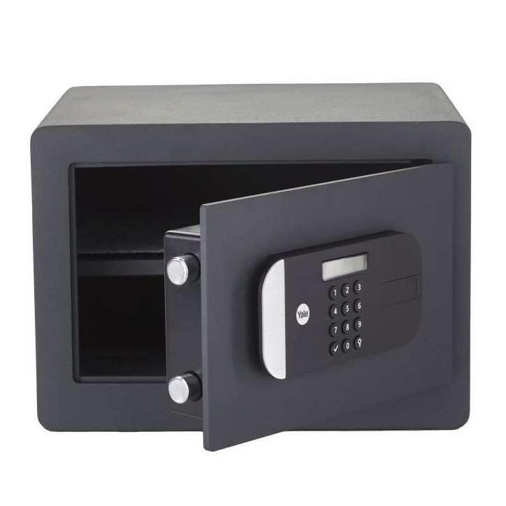 Coffre-fort haute sécurité YALE a serrure électronique (Certifié SKG) - H.25 x l.35 x P.30 cm (18,6 L) Coffre-fort haute sécurité YALE a serrure électronique (Certifié SKG) - H.25 x l.35 x P.30 cm (18,6 L)