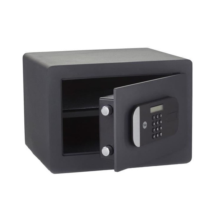 Coffre-fort haute sécurité YALE a serrure électronique (Certifié SKG) - H.25 x l.35 x P.30 cm (18,6 L) Coffre-fort haute sécurité YALE a serrure électronique (Certifié SKG) - H.25 x l.35 x P.30 cm (18,6 L)