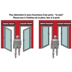 Serrure en applique horizontale a fouillot - YALE - YAH36D - Kaki - 2