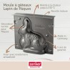 Lot de 2 moules a gâteaux 3D - ZENKER - Forme de lapin de Pâques - 6 Lot de 2 moules a gâteaux 3D - ZENKER - Forme de lapin de Pâques - 6