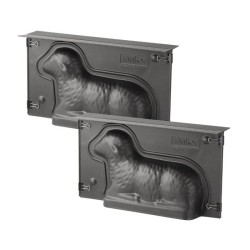 Lot de 2 moules a gâteaux 3D - ZENKER - Special Season - Forme d'agne