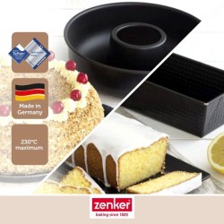 Set de moule a cakes et moule a savarins - ZENKER - Black Metallic - 3