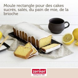 Set de moule a cakes et moule a savarins - ZENKER - Black Metallic - 3
