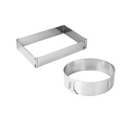 Cadre et cercle a pâtisserie réglable - ZENKER - Smart Pastry