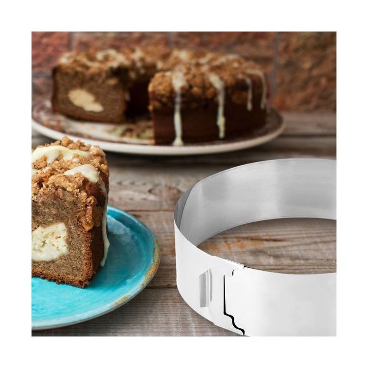 Cadre et cercle a pâtisserie réglable - ZENKER - Smart Pastry Cadre et cercle a pâtisserie réglable - ZENKER - Smart Pastry