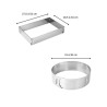 Cadre et cercle a pâtisserie réglable - ZENKER - Smart Pastry Cadre et cercle a pâtisserie réglable - ZENKER - Smart Pastry