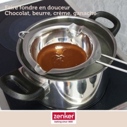 Service a bain marie et pince a friture pour beignets - ZENKER - Smart