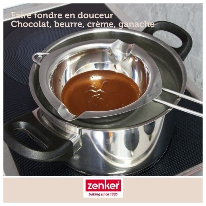 Service a bain marie et pince a friture pour beignets - ZENKER - Smart Pastry