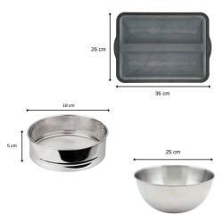 Ensemble 3 ustensiles spécial baguette - ZENKER