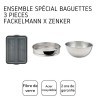 Ensemble 3 ustensiles spécial baguette - ZENKER Ensemble 3 ustensiles spécial baguette - ZENKER