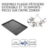 Ensemble avec plaque a pâtisserie extensible et 9 emporte-pieces sur Ensemble avec plaque a pâtisserie extensible et 9 emporte-pieces sur