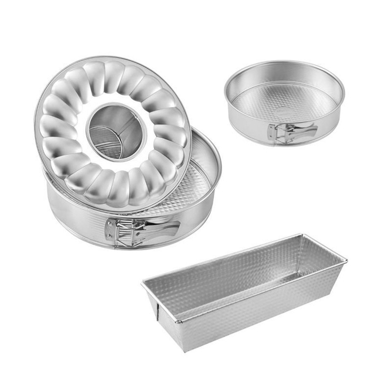 Ensemble de 3 moules a gâteaux - ZENKER- 30, 18 et 26 cm Ensemble de 3 moules a gâteaux - ZENKER- 30, 18 et 26 cm