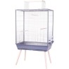 ZOLUX Cage grillagée surélevée pour oiseau - Pour perruche, calopsi ZOLUX Cage grillagée surélevée pour oiseau - Pour perruche, calopsi