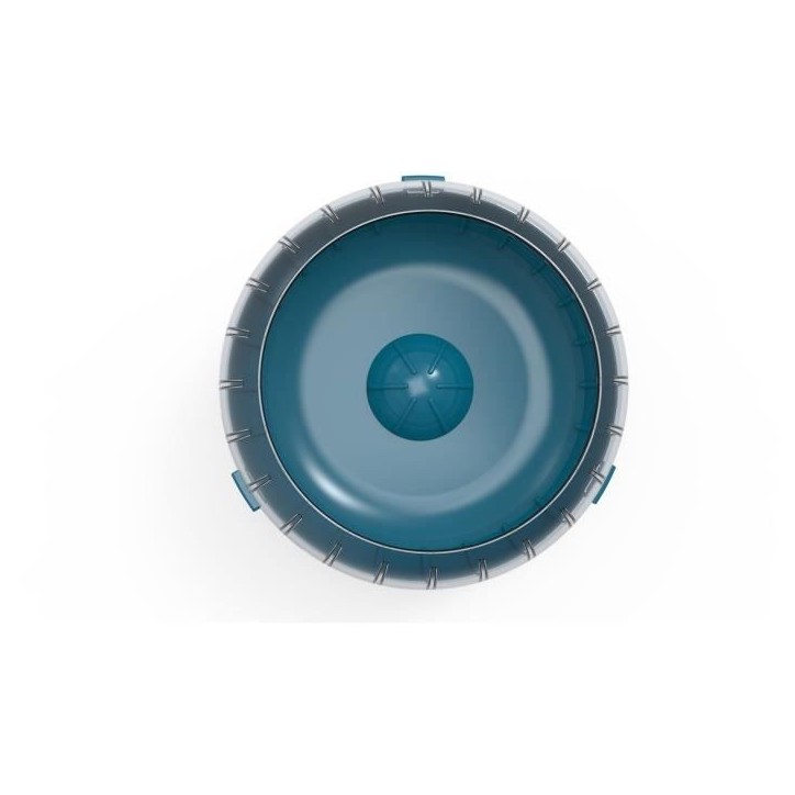 Roue d'exercice silencieuse adaptés aux cages Rody3 - ZOLUX - Rodylounge - Pour petits rongeurs - Bleu