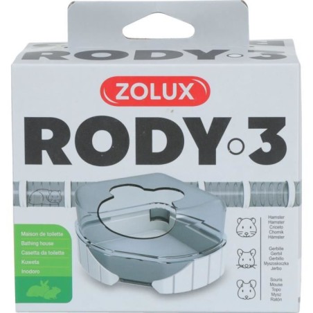 Maison de toilette pour cages Rody3 - ZOLUX - Rodylounge - Pour petits
