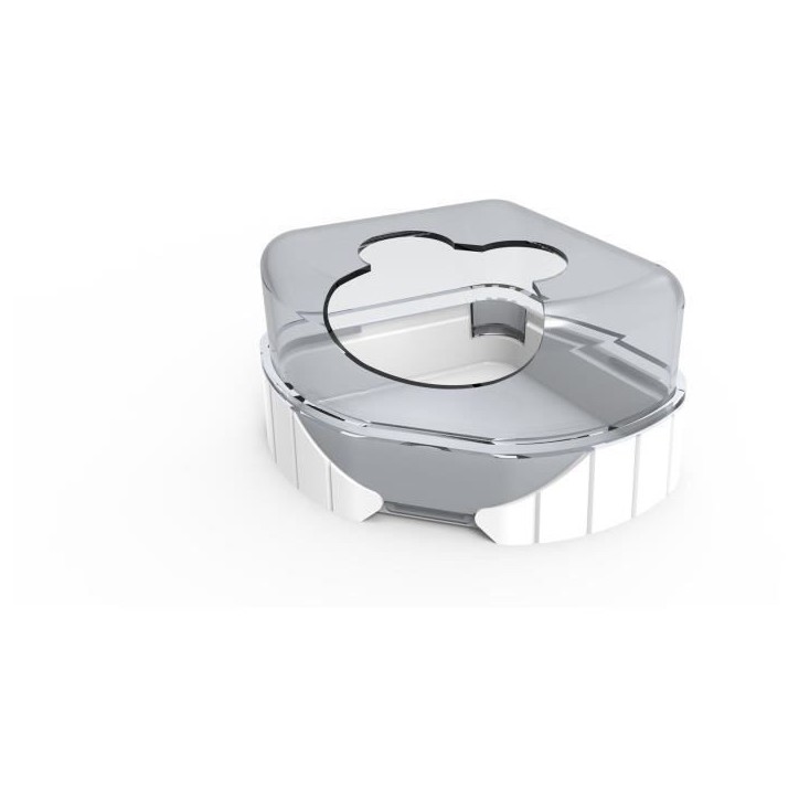 Maison de toilette pour cages Rody3 - ZOLUX - Rodylounge - Pour petits rongeur - Blanc