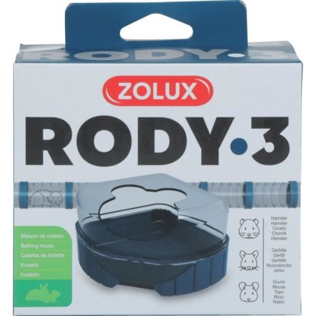 Maison de toilette pour cages Rody3 - ZOLUX - Rodylounge - Pour petits