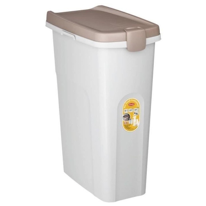 Conteneur - KERBL - Petfood - Brun/blanc - 40l