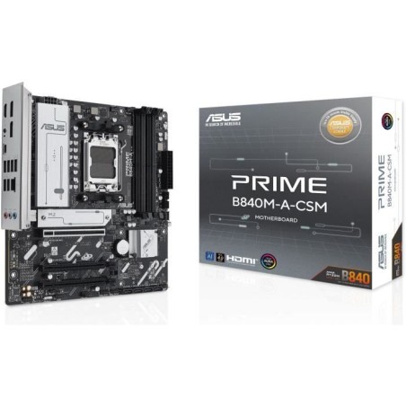 Carte mere - ASUS - PRIME B840M-A-CSM - AMD B840 - Emplacement AM5 mic