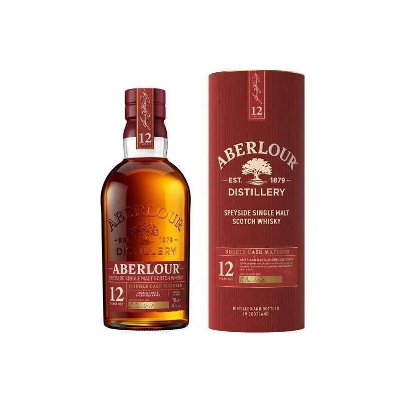 Aberlour - 12 ans - Whisky Ecossais Single Malt avec étui - 40,0% Vol Aberlour - 12 ans - Whisky Ecossais Single Malt avec étui - 40,0% Vol