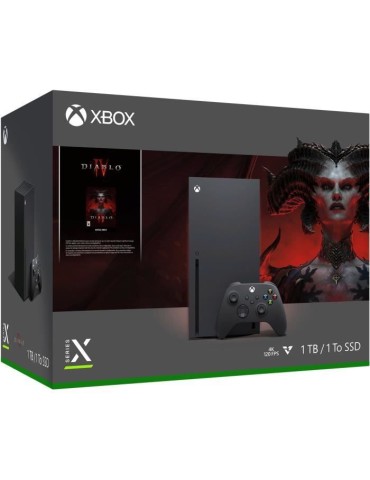 Pack Console Xbox Series X - 1000 Go + Diablo IV (Code)