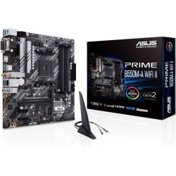 Carte mere - ASUS - PRIME B550M-A WIFI II - AMD B550 - Emplacement AM4
