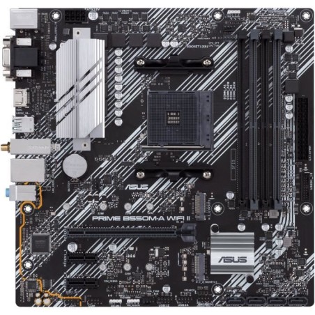 Carte mere - ASUS - PRIME B550M-A WIFI II - AMD B550 - Emplacement AM4 micro ATX