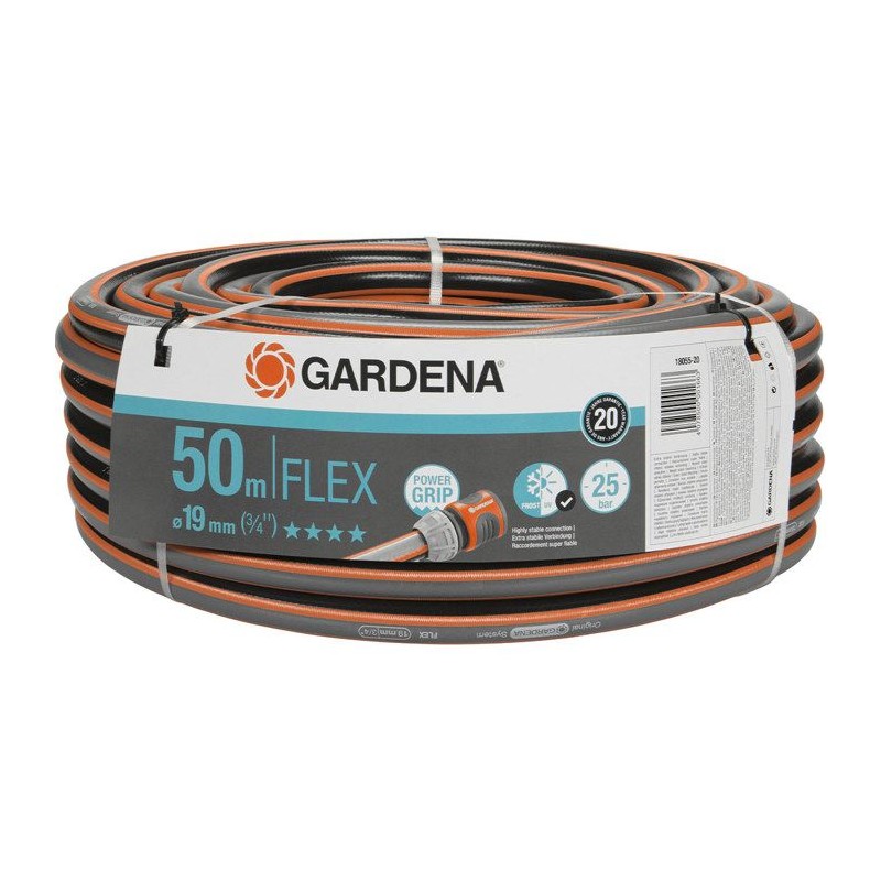 GARDENA Tuyau d'arrosage Comfort FLEX – Longueur 50m – Ø19mm –