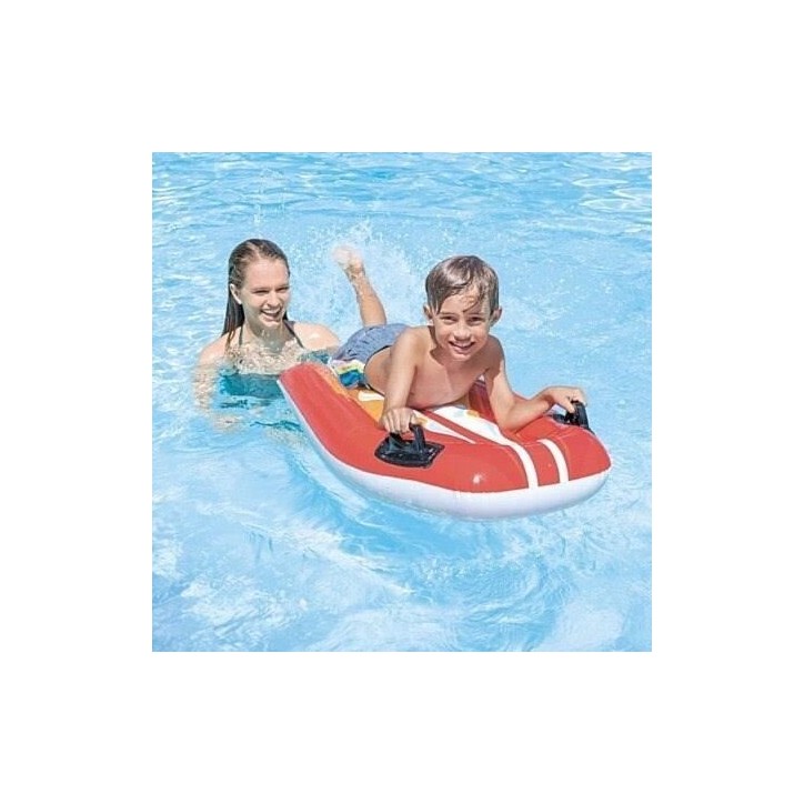 Bodyboard Gonflable Enfant - INTEX - 112x62 Cm - 2 Modeles Assortis - Garçon et Fille Bodyboard Gonflable Enfant - INTEX - 112x62 Cm - 2 Modeles Assortis - Garçon et Fille