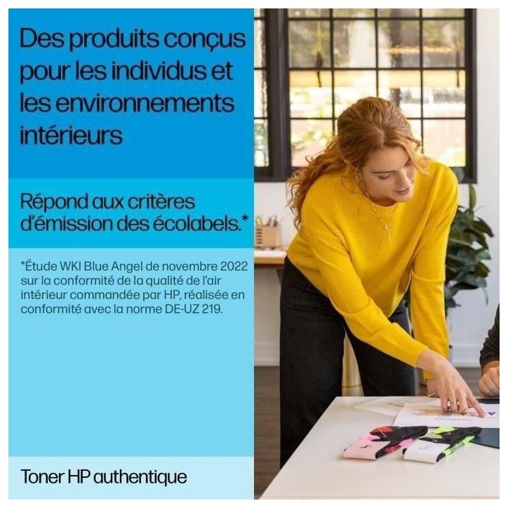 Cartouche de toner jaune HP 117A W2072A pour imprimantes Laser 150 et multifonctions Laser 178/179