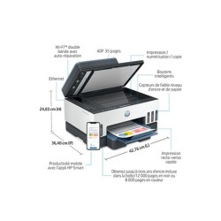 Imprimante tout-en-un HP Smart Tank 7306 couleur a réservoir d'encre