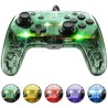 Manette filaire pour Nintendo Switch - PDP - Afterglow - Éclairage LE