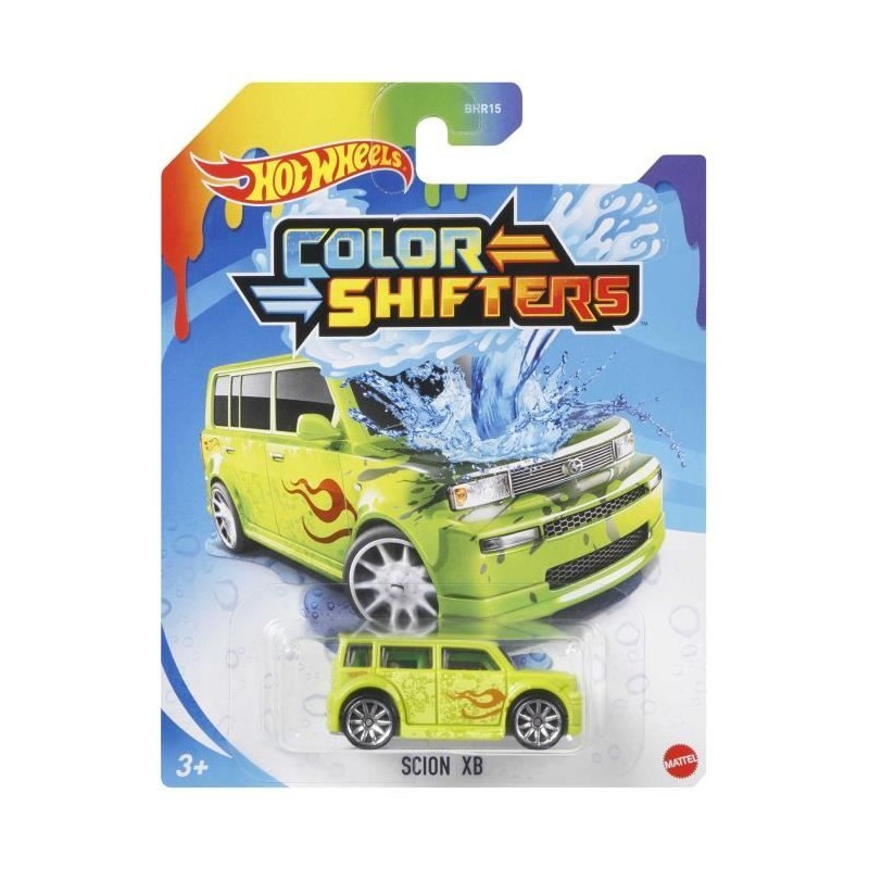 HOT WHEELS Véhicule Color Shifter, modele aléatoire, Change de coule