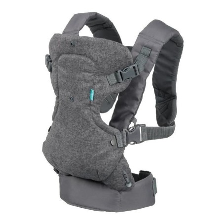 Porte bébé Flip ergonomique 4 en 1 gris - INFANTINO - Flip ergonomiq