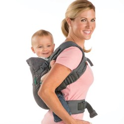 Porte bébé Flip ergonomique 4 en 1 gris - INFANTINO - Flip ergonomiq
