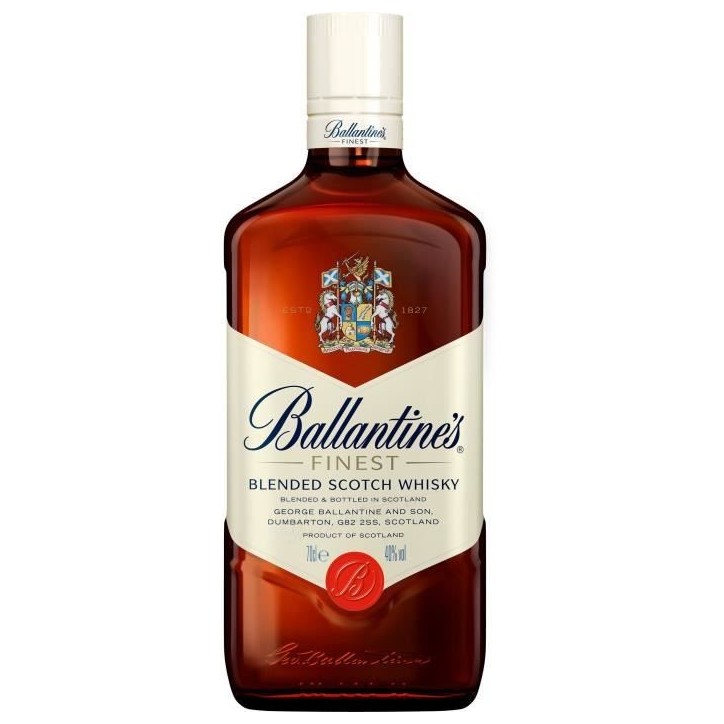 Ballantine's - Finest Whisky Ecossais - 40,0% Vol. - 70cl