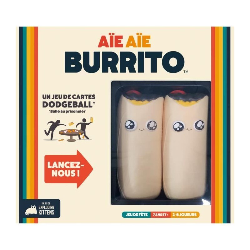 Jeu de société - ASMODEE - Aie Aie Burrito (Edition 2022) - Ambiance