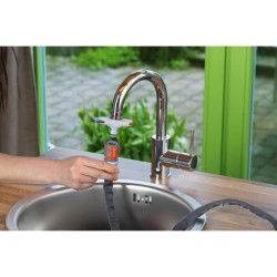 Adaptateur de robinet d'intérieur GARDENA - Raccordement filetage mâ