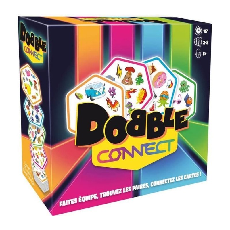 Dobble Connect | Zygomatic - Jeu de société - a partir de 8 ans Dobble Connect | Zygomatic - Jeu de société - a partir de 8 ans