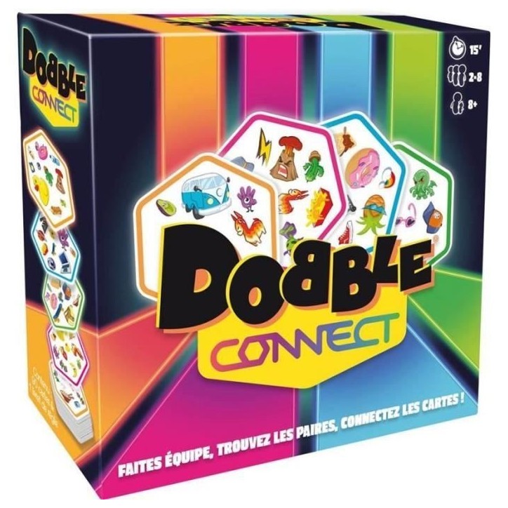 Dobble Connect | Zygomatic - Jeu de société - a partir de 8 ans Dobble Connect | Zygomatic - Jeu de société - a partir de 8 ans